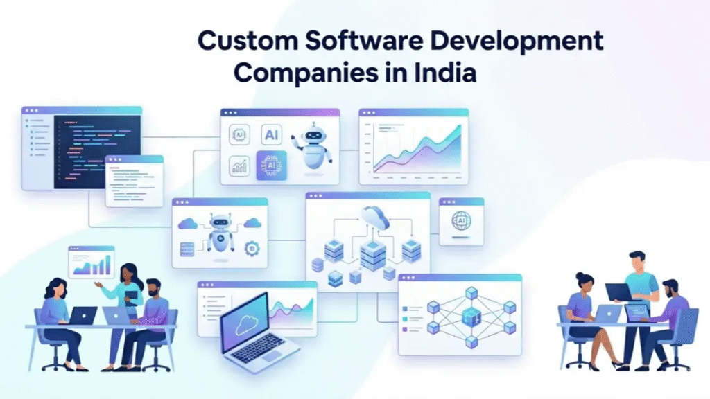 Custom software development company India